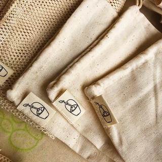 Túi vải canvas 100% cotton size XL,bảo vệ môi trường, thay thế túi nilong - A Little Bit