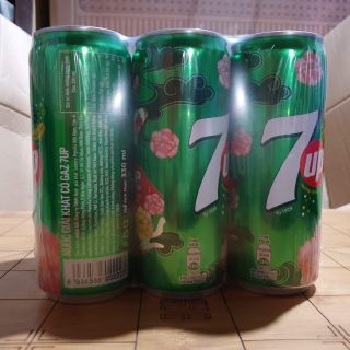 1 lốc nước ngọt 7up hương chanh 6*330ml