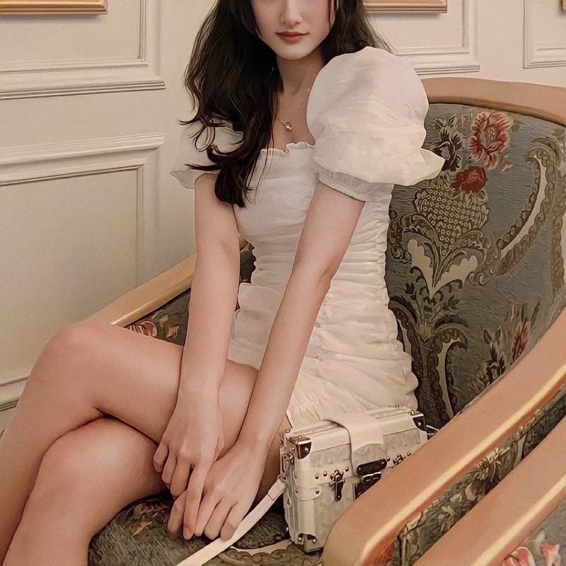 Đầm Ariana dress tingoan trắng