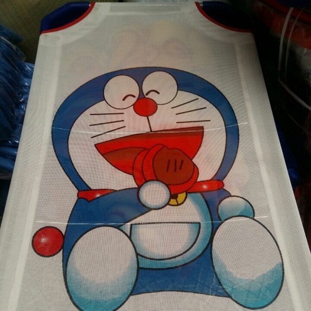 Giường lưới nhà trẻ 1m2x60