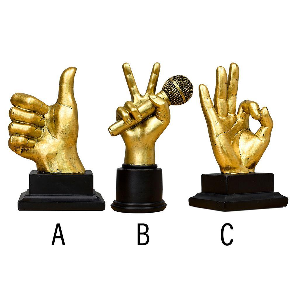Mô Hình Tượng Ngón Tay FAY Gesture Phong Cách Bắc Âu Thời Trang Để Bàn Trang Trí Nhà Cửa