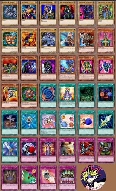 [ BÀI IN YUGIOH ] JONOUCHI KATSUYA DECK