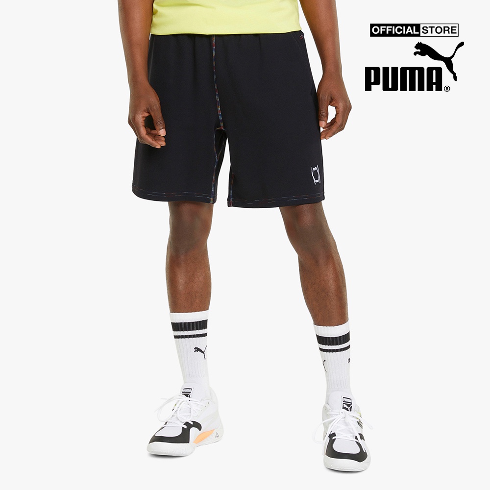 PUMA - Quần shorts nam Pivot EMB Basketball 533250-09