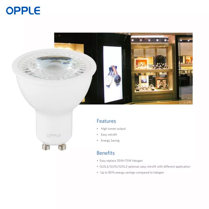 Đèn LED EcoMax2 Spot Lamp E2 GU10-6W - Chính Hãng