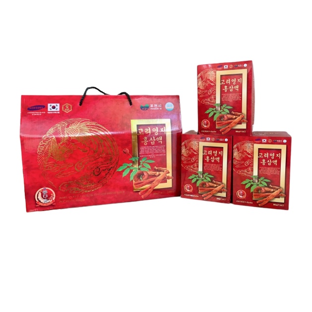 Nước Hồng Sâm Linh Chi JEONGWON (30Gói x70ml)