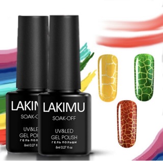Sơn Gel uv hiệu ứng nứt - Crack Gel Lakimu 8ML