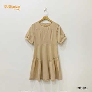 Đầm nhún 2 bên big size 55kg đến 95kg - 21yd133 - bu bigsize young