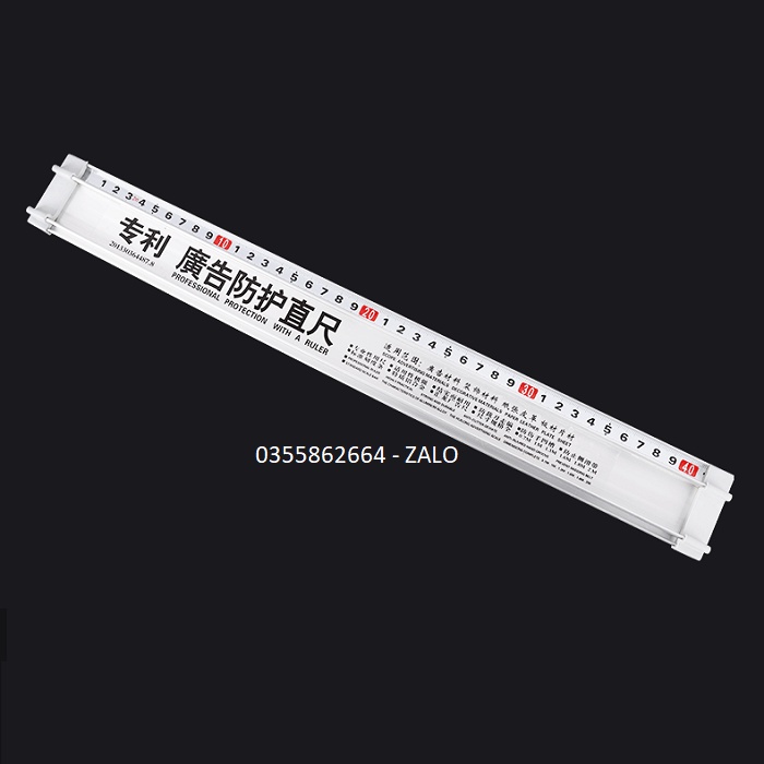 Thước nhôm chống trơn trượt