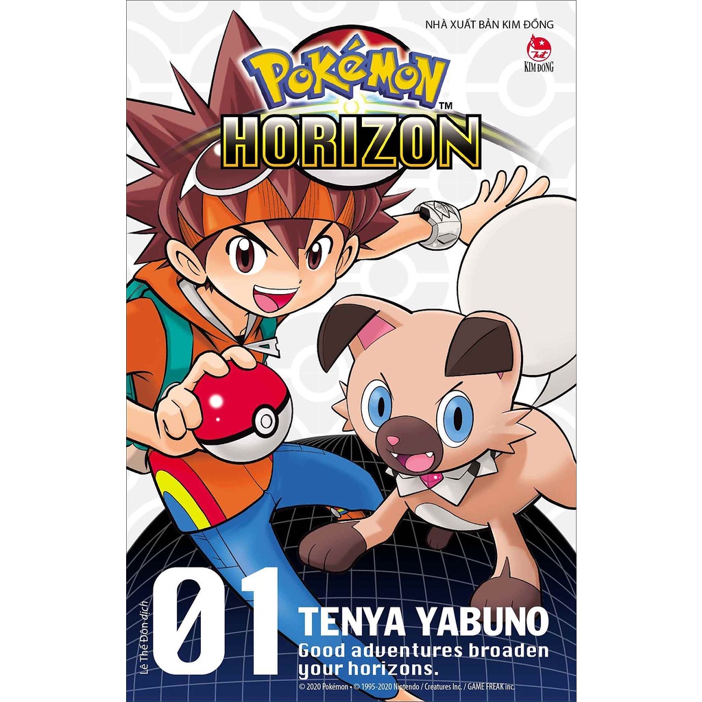 Sách - Set 2 Cuốn: Pokemon Horizon - Good Adventures Broaden Your Horizons