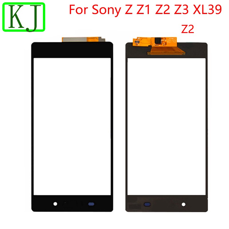 Màn hình cảm ứng lcd phía trước bằng kính thay thế cho Sony Z Z1 L39 L55 Z2 L50 Ultra Xl39 Z5 C4