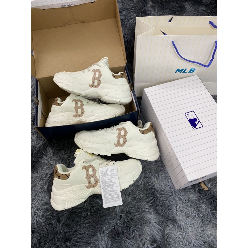 [SALE SỐC] [FULL BOX + BILL] Gìaỳ MLB, Giày Boston, NY, B nâu mới nhất hót nhất 2022 bản đẹp nhất - kèm quà tặng