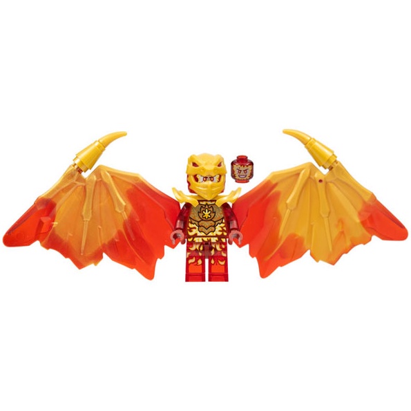 892291 Đồ chơi lắp ráp Iego Ninjago Crystalized Golden Dragon Kai - Nhân vật Kai rồng vàng