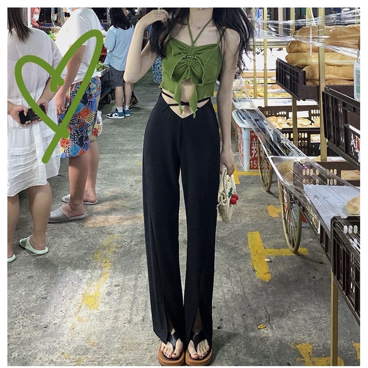 Áo Nữ Hai Dây Phong Cách Hàn Quốc Gợi Cảm