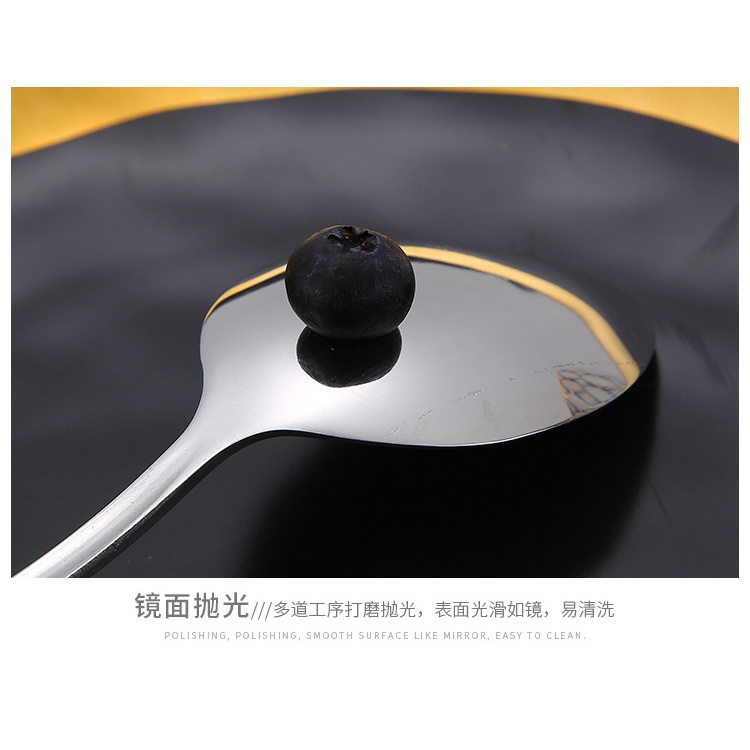 Muỗng Cà Phê Bằng Thép Không Gỉ 1010 Series Đặc Biệt Hình One Piece Cho Nhà Hàng