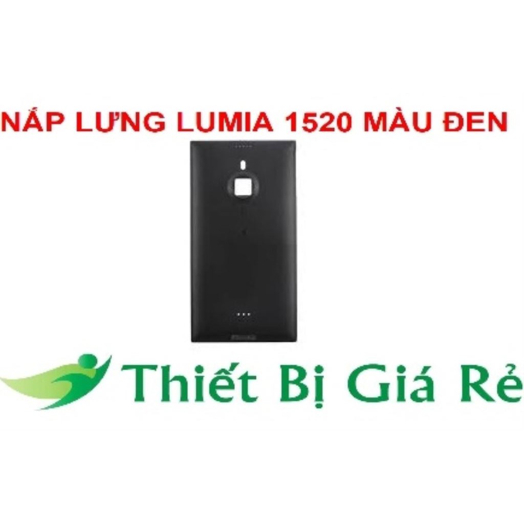 NẮP LƯNG LUMIA 1520 MÀU ĐEN