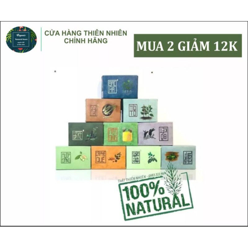 Xà bông tắm face & body hữu cơ - chiết xuất 100% thiên nhiên Soap Handmade | BigBuy360 - bigbuy360.vn