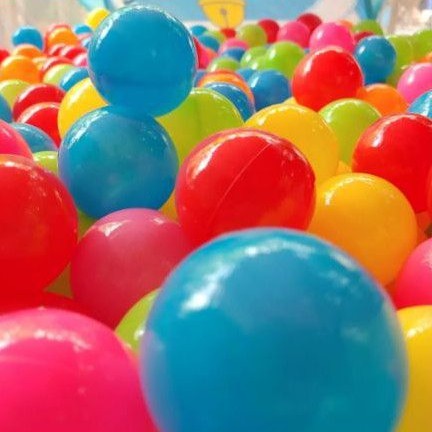 Túi 300 quả bóng nhựa 8cm cho bé làm Nhà banh, hồ bơi, sự kiện Giải trí.