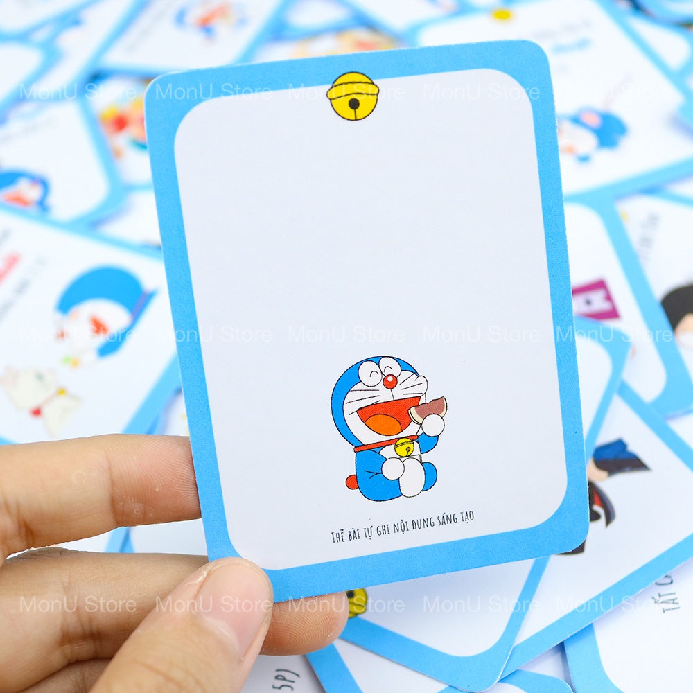 Bộ bài Drinking game thử thách Do or Drink huệ nốc out phiên bản đặc biệt DORAEMON DOREMON độc quyền MonU Store MON0272