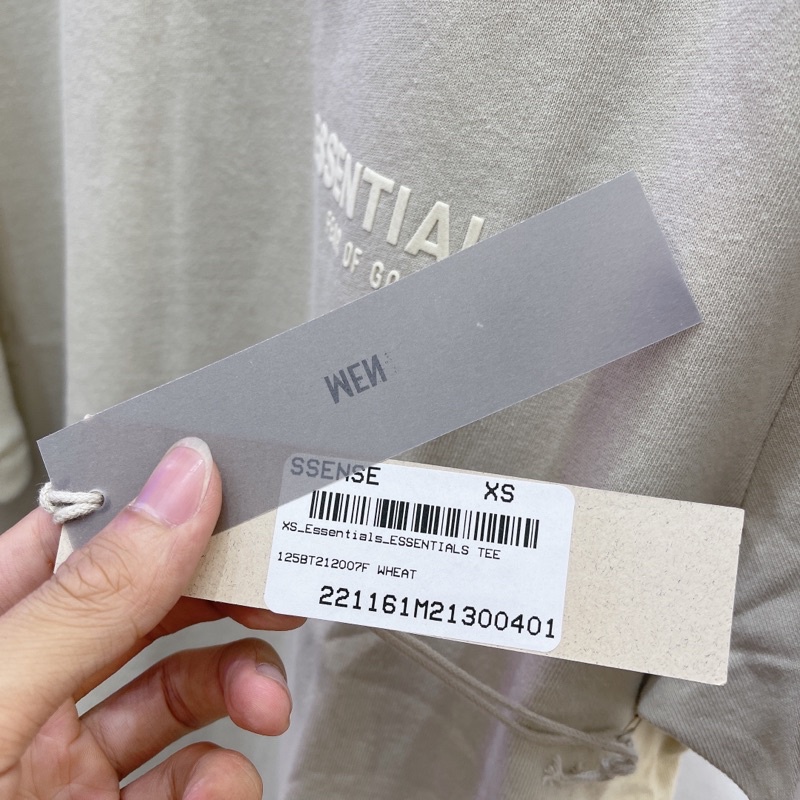 ⚡️[BEST QUALITY] - Set Quần Áo FOG Fear Of God ESSENTIALS SS22 Wheat, Combo bộ quần áo FOG ESSENTIALS nam