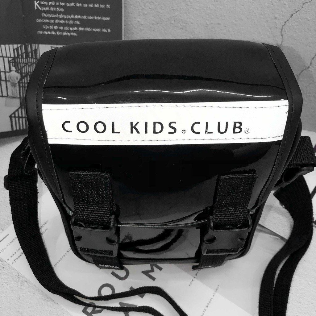 Túi đeo chéo nam nữ Coolkids chống nước cao cấp phản quang