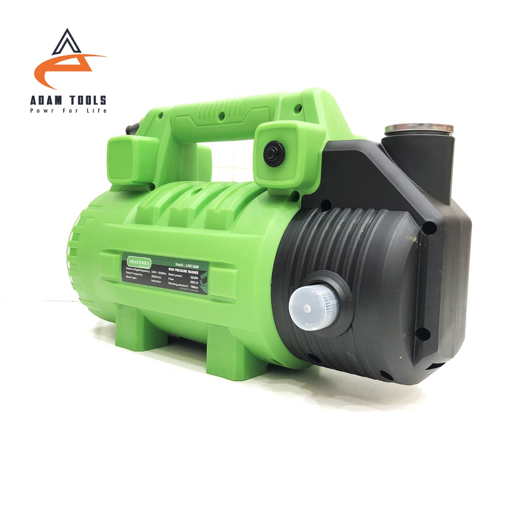Máy rửa xe Amaxtools AMG2660 2650W Chính Hãng, Áp lực nước siêu khỏe