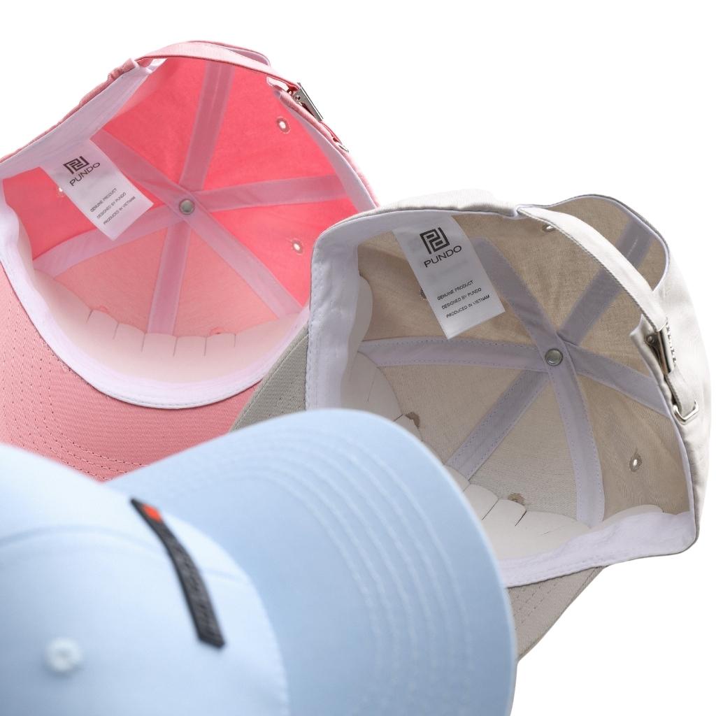 Nón lưỡi trai PUNDO thiết kế logo sang trọng màu sắc đơn giản dễ phối CAPPD05