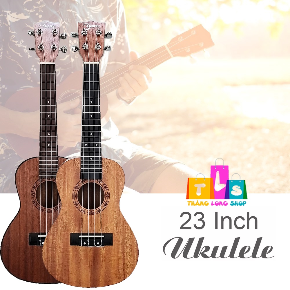 Đàn Ukulele Concert 23 Inch Full Gỗ Giá Rẻ Kèm Phụ Kiện