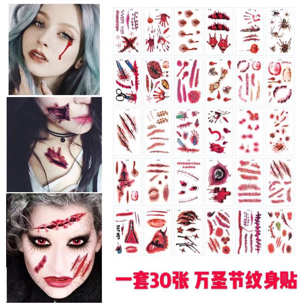 Hình xăm Halloween nhiều mẫu