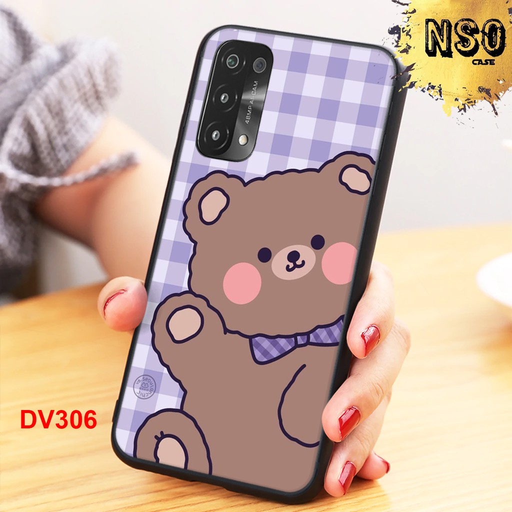 SIÊU GIẢM GIÁ  Ốp Oppo A74 - Oppo A54 In hình Gấu Siêu Đáng Yêu Cute