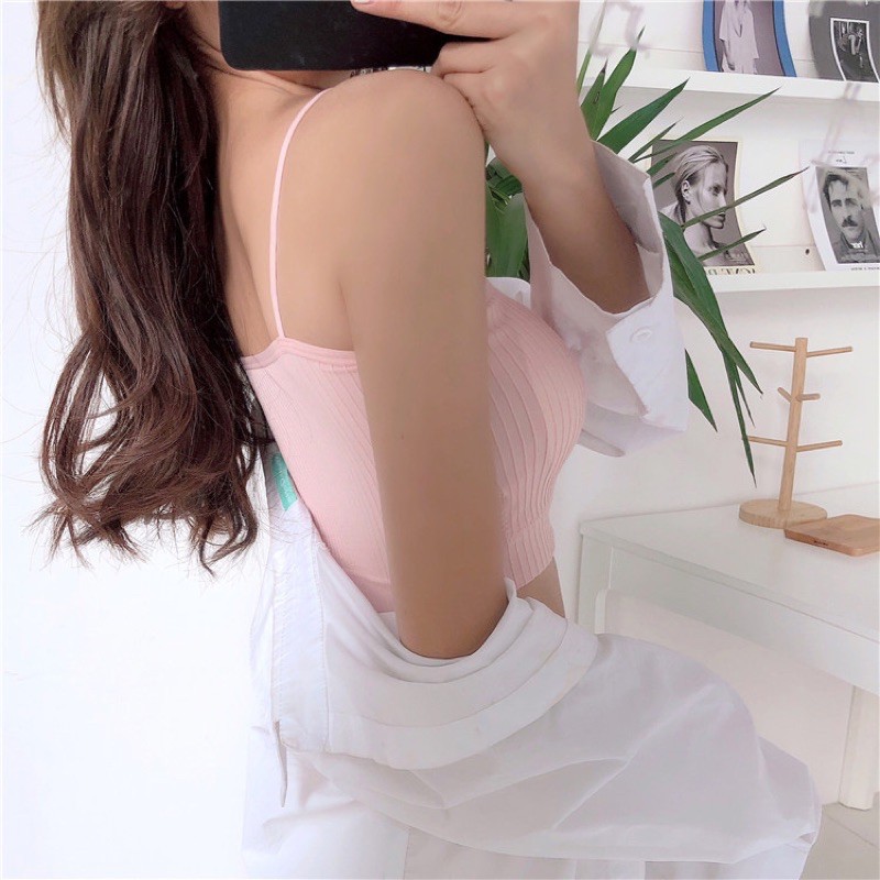 Áo croptop 2 dây