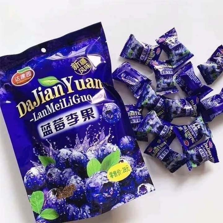 Ô mai việt quất cherry gói 428g