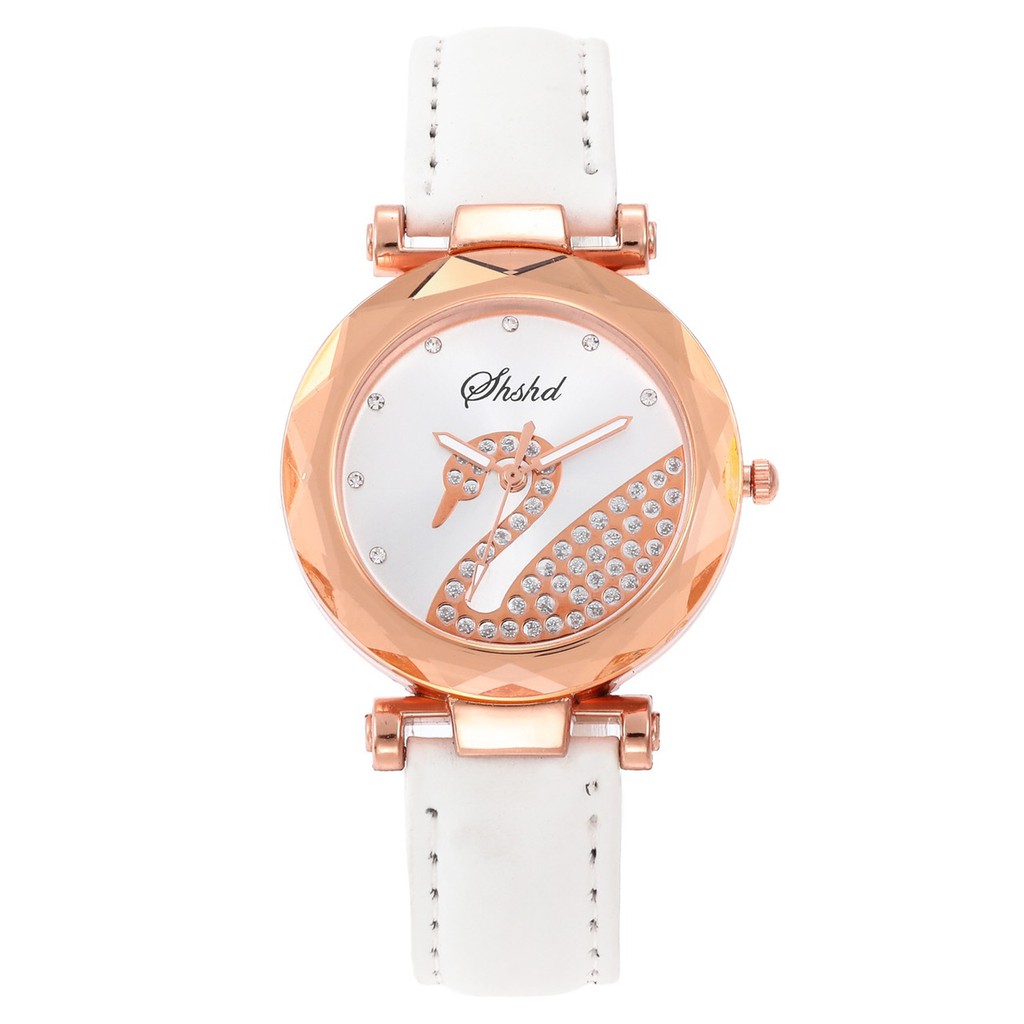 ĐỒNG HỒ NỮ DÂY DA SHDHD MẶT THIÊN NGA D382 SIÊU ĐẸP | BigBuy360 - bigbuy360.vn