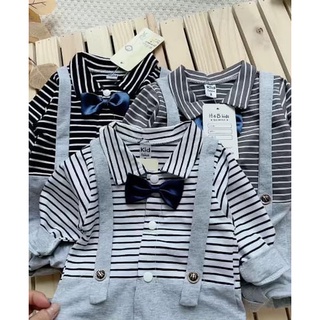 Set công tử body suit cho bé trai