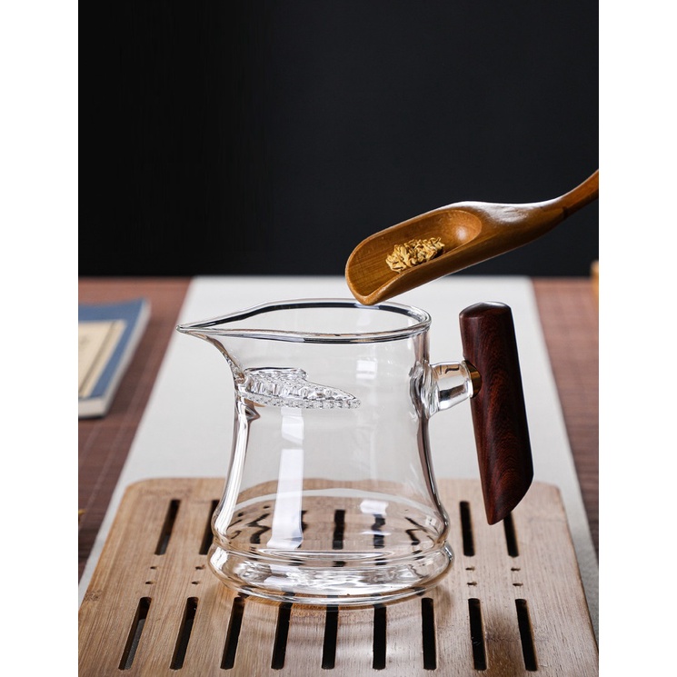 Tống chuyên trà bằng thủy tinh chịu nhiệt Borosilicate cao cấp kèm lọc