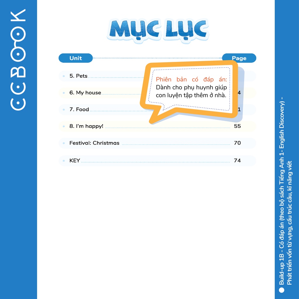 Sách tiếng Anh lớp 1 - Build-up 1B (theo bộ sách English Discovery) - Phát triển vốn từ vựng, kĩ năng viết - Có đáp án