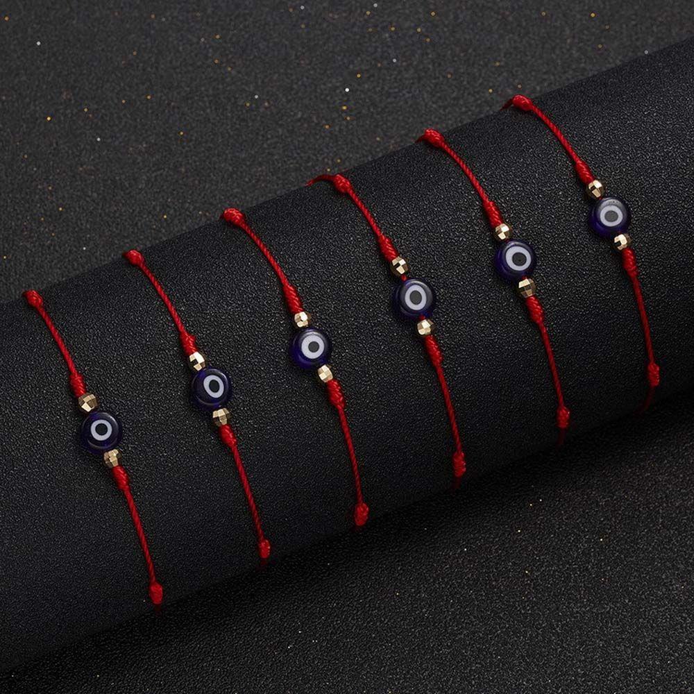 Vòng Tay Dây Bện VANES1 Màu Xanh Dương Phong Cách Bohemian Thời Trang Cho Cặp Đôi