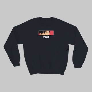 (SALE 50%) Áo Sweater nỉ in hình Crewneck Kuroo Eye Haikyuu được yêu thích nhất