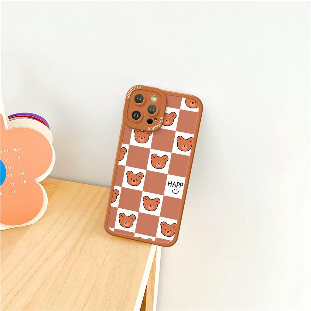 Ốp lưng iphone Doremon Gấu cạnh vuông 6/6plus/6s/6splus/7/7plus/8/8plus/x/xs/11/12/13/14/pro/max/promax/plus/shin/case