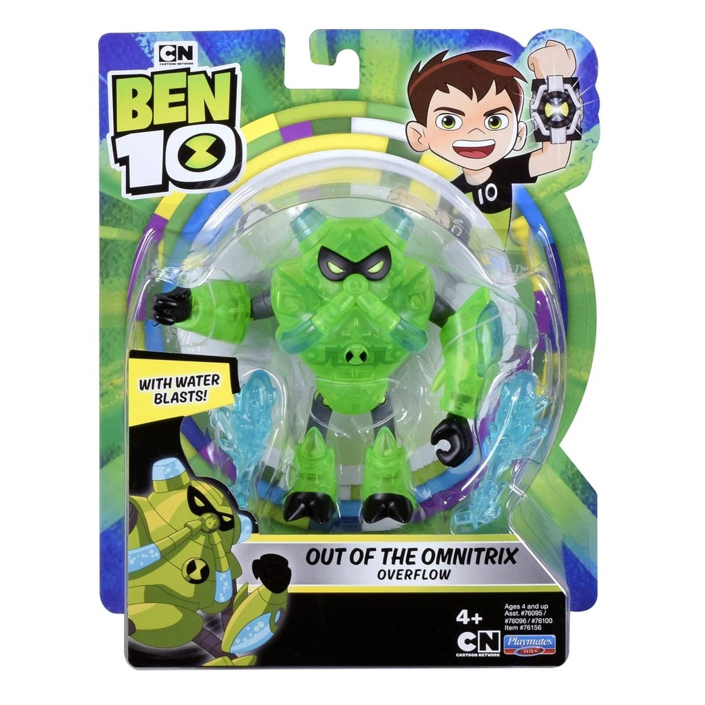 Mô Hình Đồ Chơi Nhân Vật Ben 10 Out Of The Omnitrix Overflow