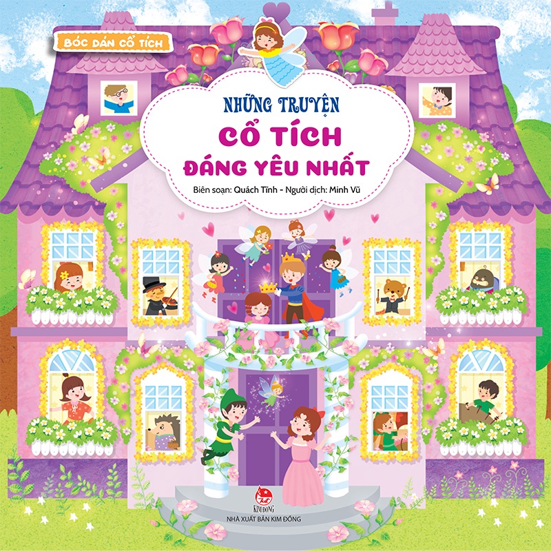 Sách - Bóc dán cổ tích - Những truyện cổ tích đáng yêu nhất