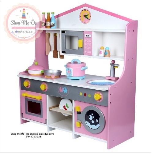 (Hàng có sẵn) Đồ Chơi Gỗ - Nhà Bếp Kiểu Nhật Japanese Kitchen cao cấp