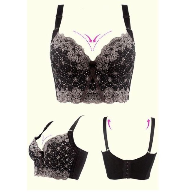 Áo Ngực Bản To Che Mỡ Lưng, Mỡ Nách - Bra Corset