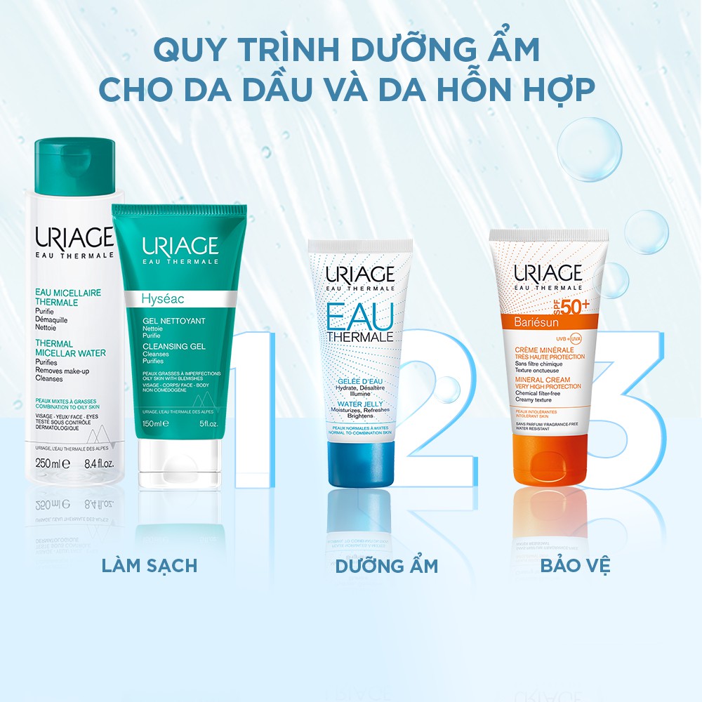 Dưỡng ẩm khoáng chuyên sâu dạng thạch nước URIAGE EAU THERMALE GELÉE D'EAU 40ml