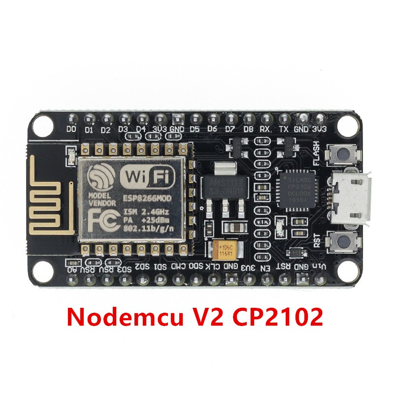 Mô Đun Wifi Không Dây Ch340 / Cp2102 / Ch9102X Nodemcu V3 V2 Lua Esp8266 Esp-12E Kèm Anten