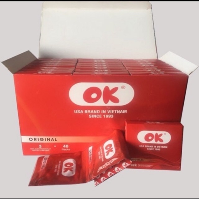 Bao cao su OK @freeship@ Bao cao su có  size vừa và nhỏ cảm kết chính hãng 100%
