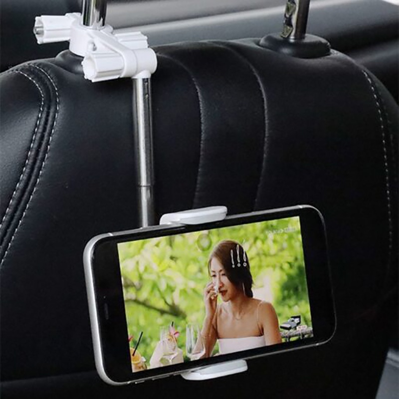 Giá Đỡ GPS Xoay 360 Độ Cho Xe Hơi ° Giá Đỡ Điện Thoại Kẹp Gương Chiếu Hậu Xe Hơi Xoay Được Tiện