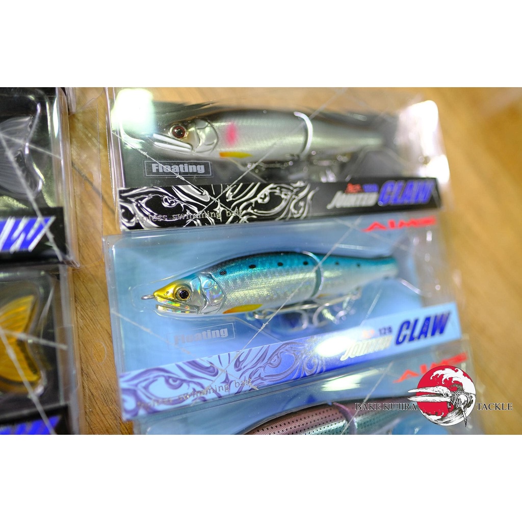 Mồi Giả Câu Cá Chính Hãng GANCRAFT JOINTED CLAW 128F Length: 128mm Weight: 21g Type: Floating