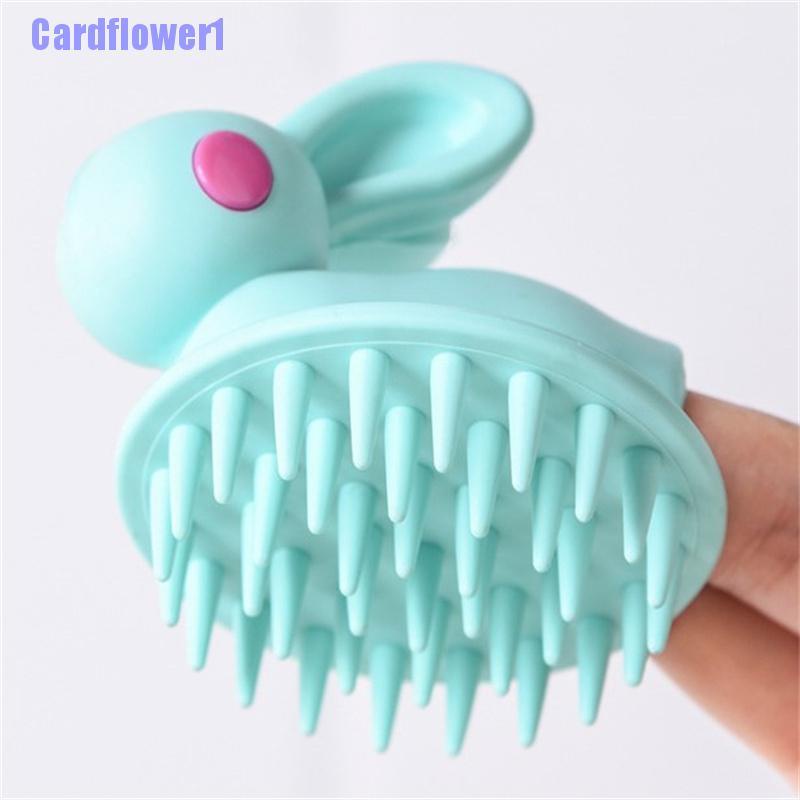(Hàng Mới Về) Dụng Cụ Mát Xa Da Đầu Bằng Silicone Tiện Lợi