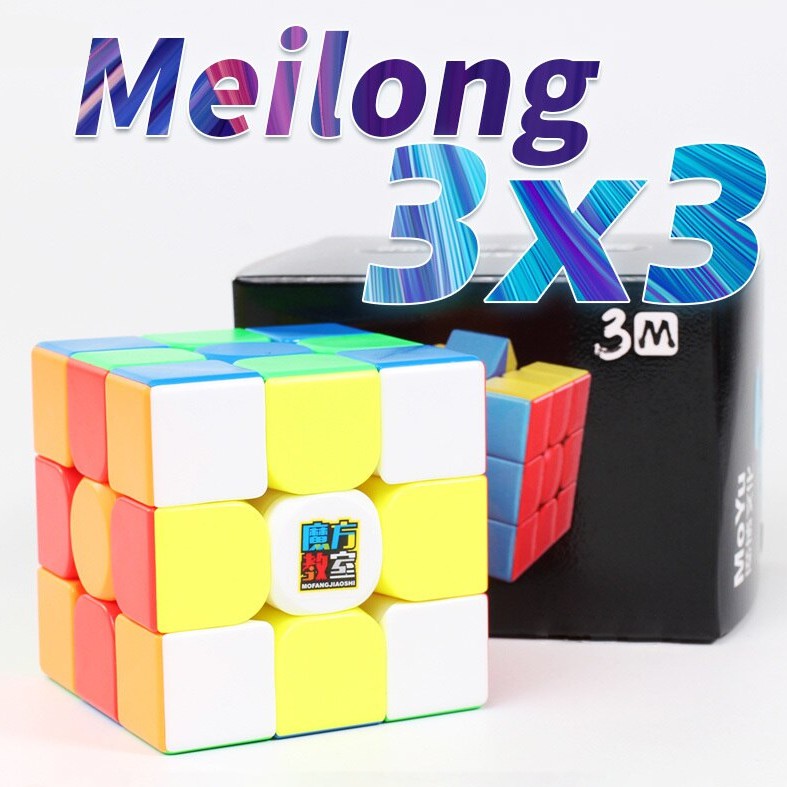 [Mã LIFETOYS1 giảm 30K đơn 99K] Rubik 3M 3x3x3 Có Nam Châm Sẵn Của Nhà Máy MoYu