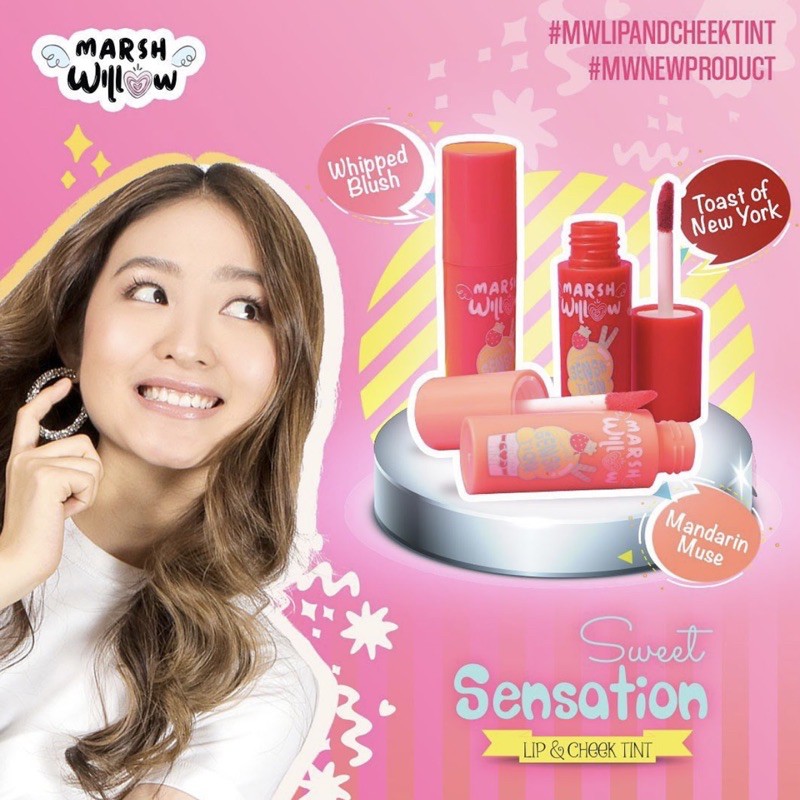 (Hàng Mới Về) Son Tint Marshwillow Màu Sắc Ngọt Ngào Quyến Rũ | BigBuy360 - bigbuy360.vn